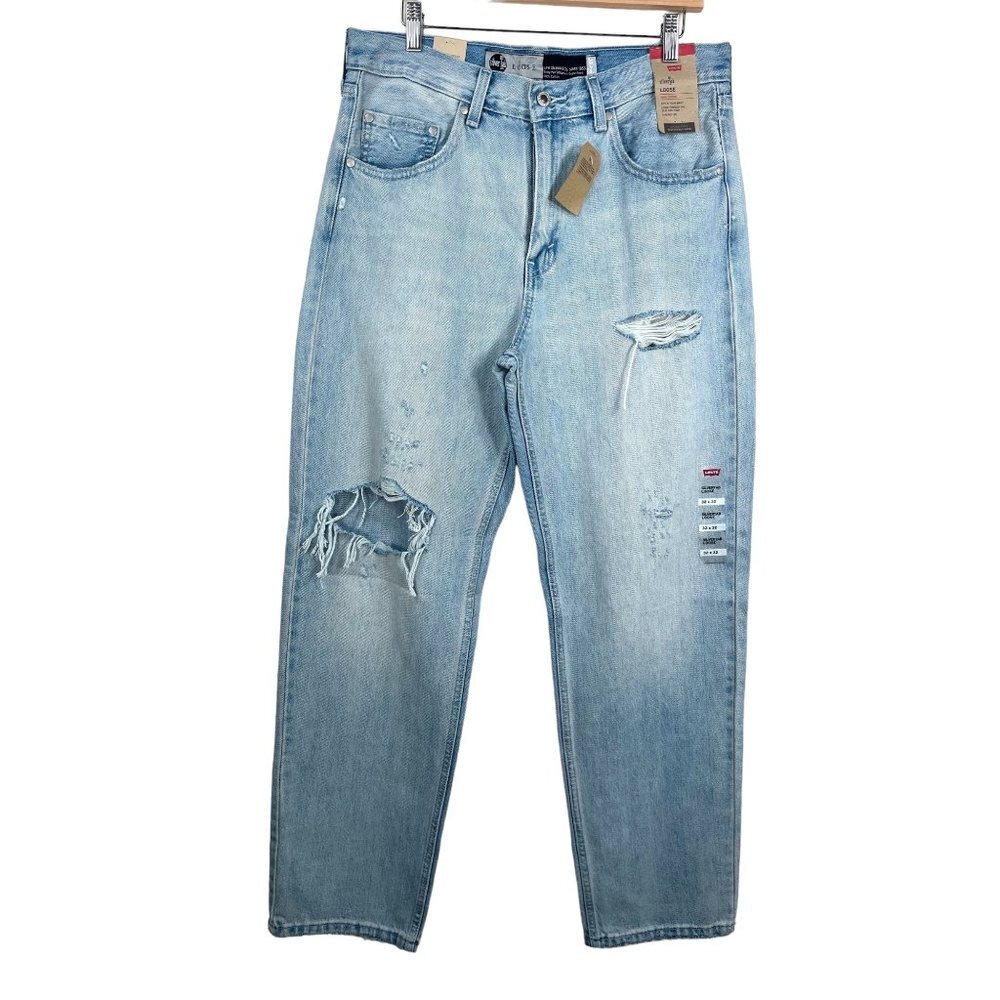 Levis Mens Silvertab Loose fit Distressed fit‎ Jeans sz 32x32